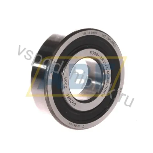 Подшипник шариковый радиальный однорядный 6306-2RS1/C4GJN8/R806 SKF