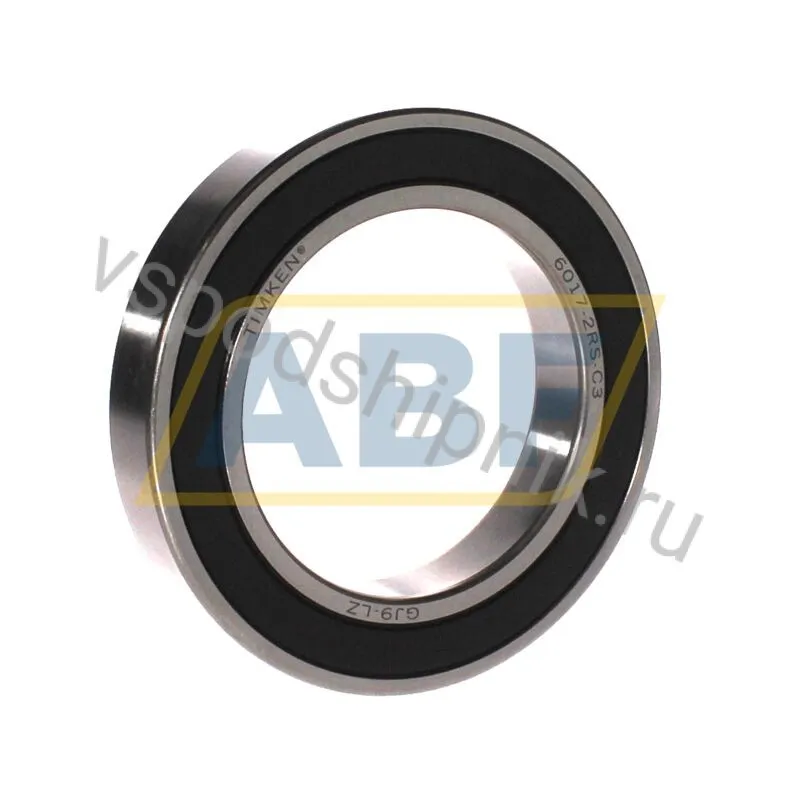 Подшипник шариковый радиальный однорядный 6017-2RS-C3 Timken 360