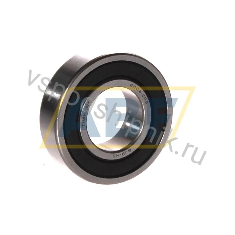 Подшипник шариковый радиальный однорядный 6004-2RS Timken 360