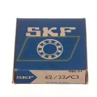 Подшипник шариковый радиальный однорядный 62/22/C3 SKF