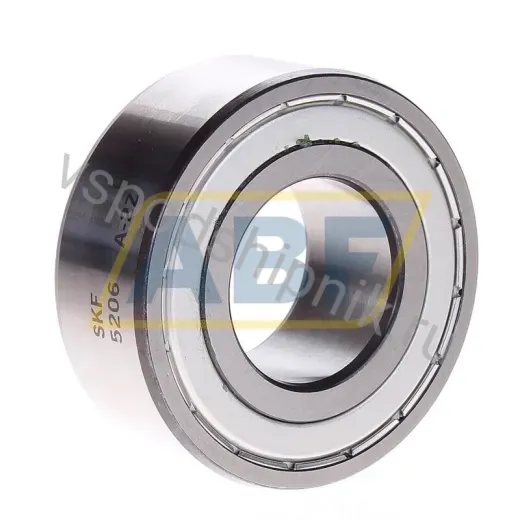 Радиально-упорный шариковый подшипник двухрядный 5206A-2Z SKF