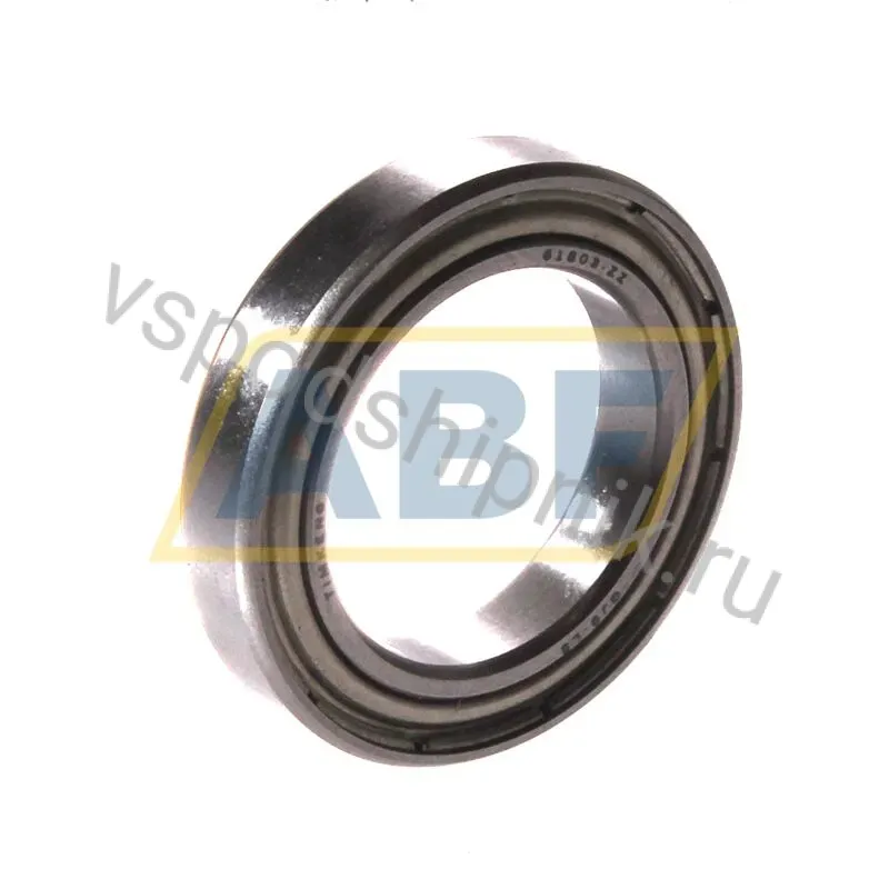 Подшипник шариковый радиальный однорядный 61803-ZZ Timken 360