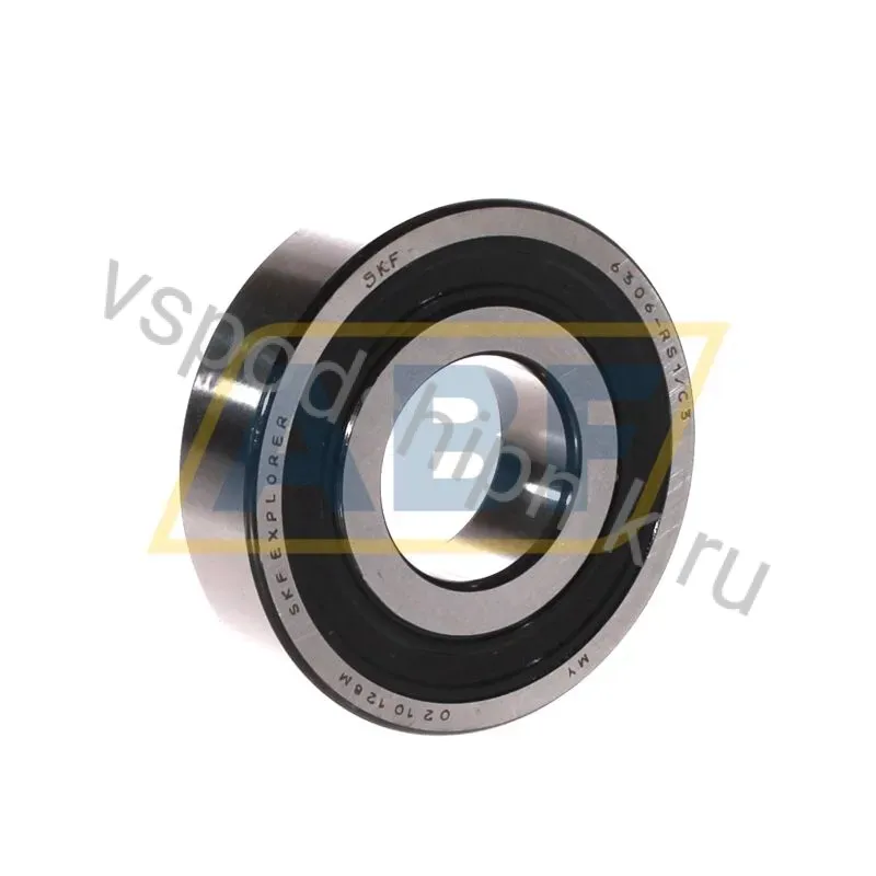 Подшипник шариковый радиальный однорядный 6306-RS1/C3 SKF 360