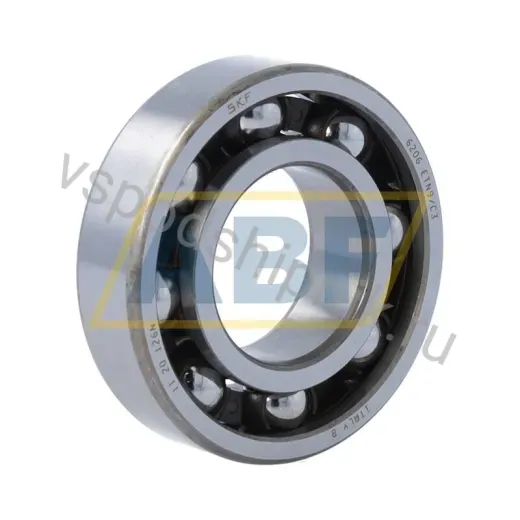 Подшипник шариковый радиальный однорядный 6206ETN9/C3 SKF