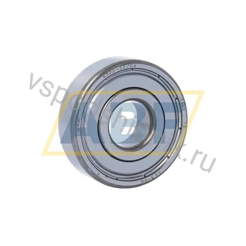 Подшипник шариковый радиальный однорядный 6302-2Z/C4 SKF 360