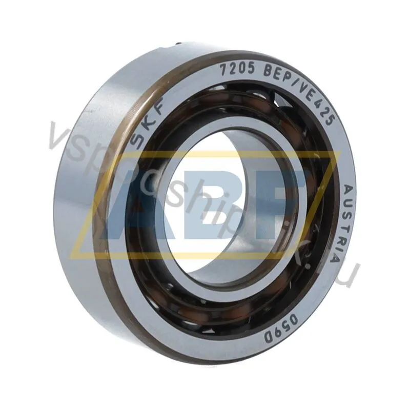 Подшипник радиально-упорный шариковый 7205BEP/VE425 SKF 360