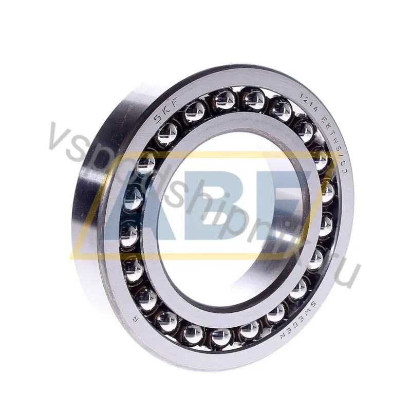 Самоустанавливающийся шариковый подшипник двухрядный 1214EKTN9/C3 SKF 360
