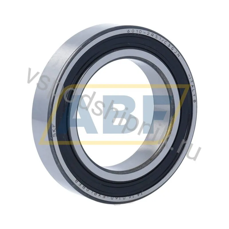 Подшипник шариковый радиальный однорядный 6010-2RS1/C3GJN SKF 360