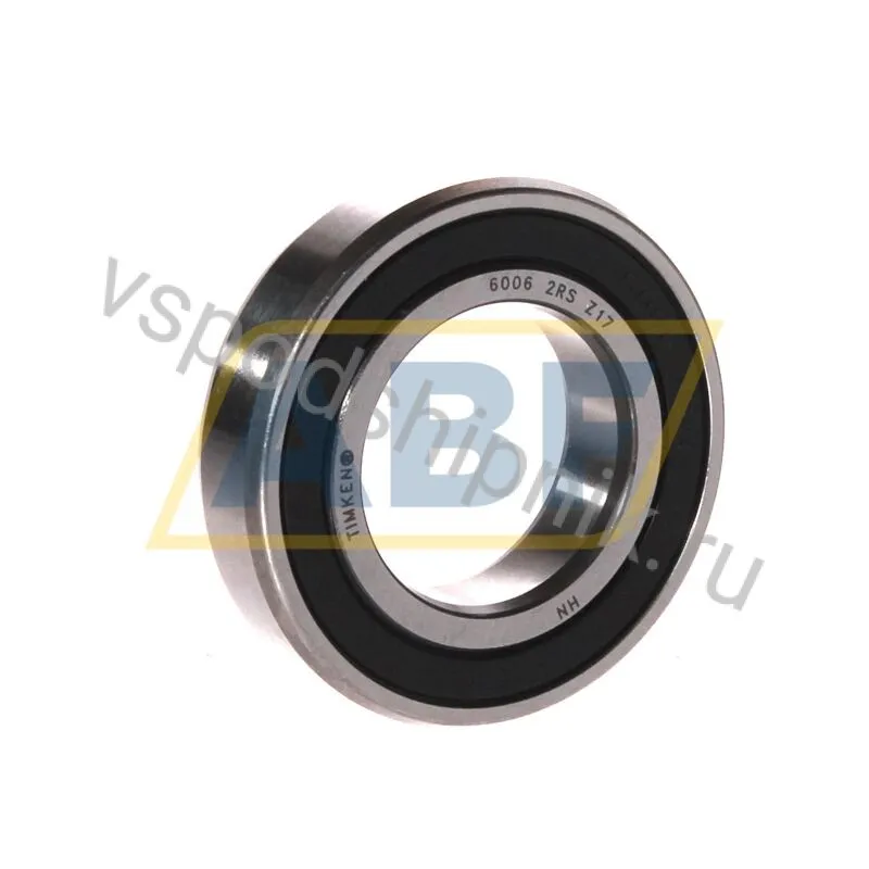 Подшипник шариковый радиальный однорядный 6006-2RS Timken 360
