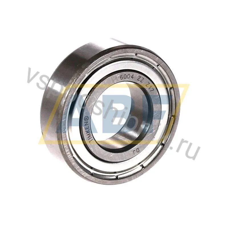 Подшипник шариковый радиальный однорядный 6004-ZZ Timken 360