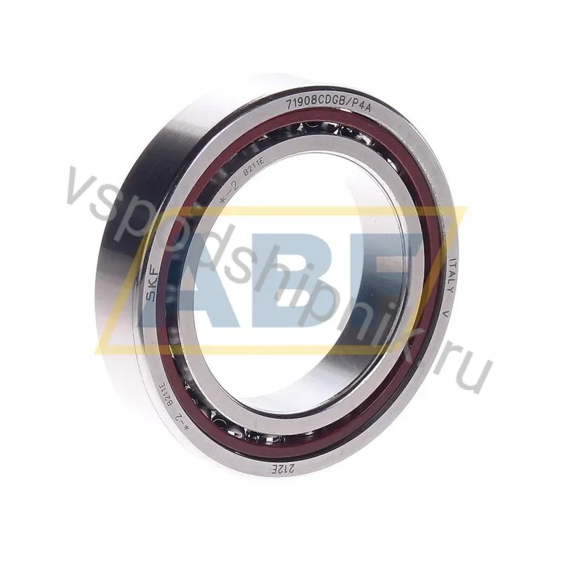 Подшипник шариковый радиально-упорный однорядный 71908CDGB/P4A SKF 360