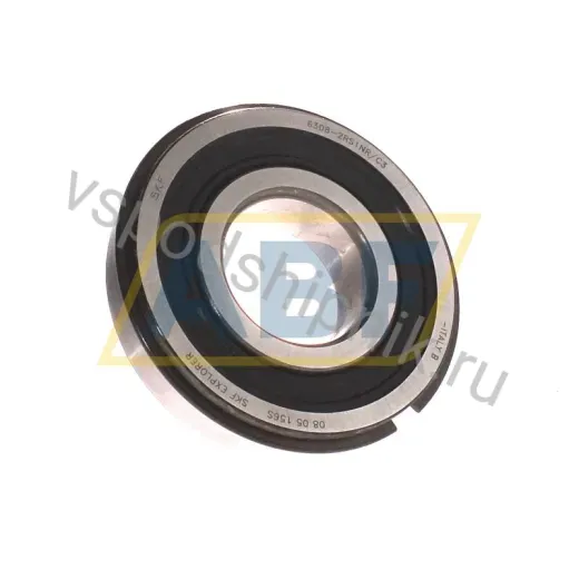 Подшипник шариковый радиальный однорядный 6308-2RS1NR/C3 SKF