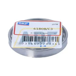 Подшипник шариковый радиальный однорядный 61808/C3 SKF