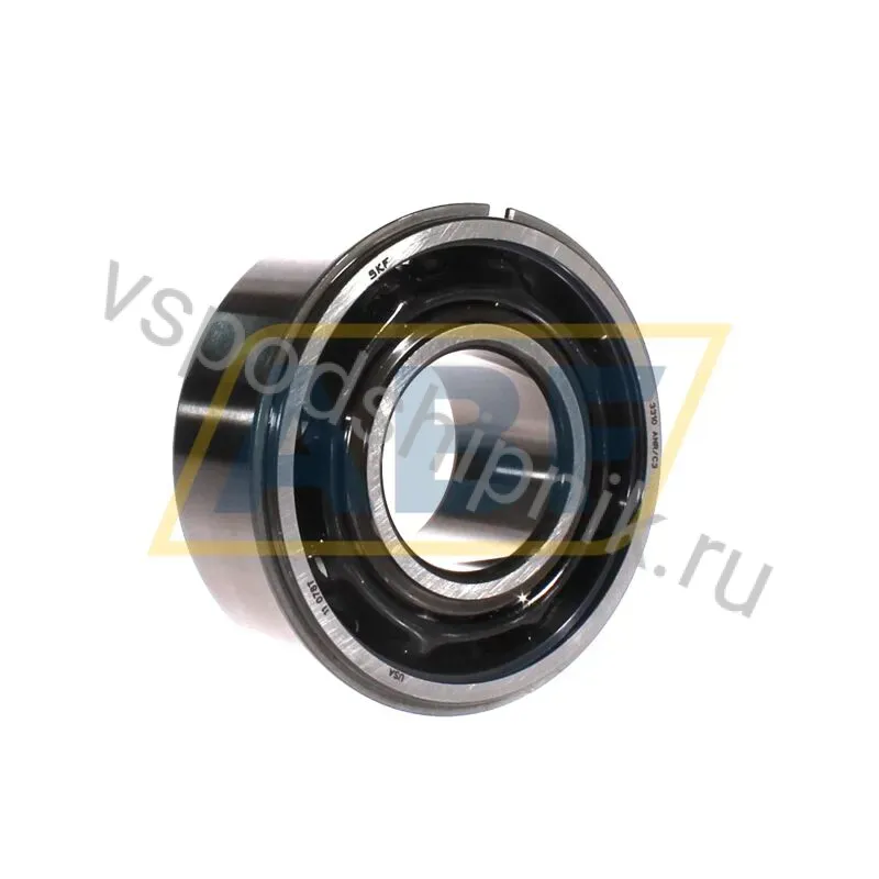 Радиально-упорный шариковый подшипник двухрядный 3310ANR/C3 SKF 360