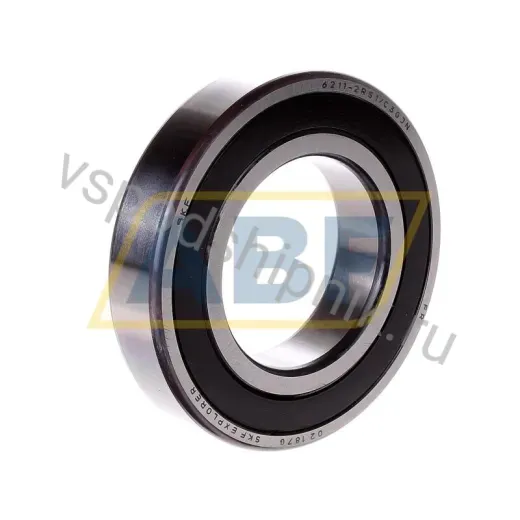 Подшипник шариковый радиальный однорядный 6211-2RS1/C3WT SKF