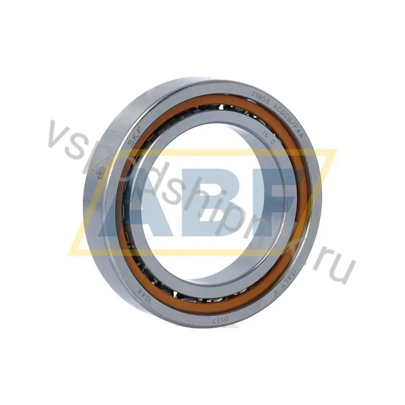 Подшипник шариковый радиально-упорный однорядный 71908ACDGB/P4A SKF 360