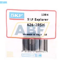 Миниатюрный шариковый подшипник 626-2RSH SKF