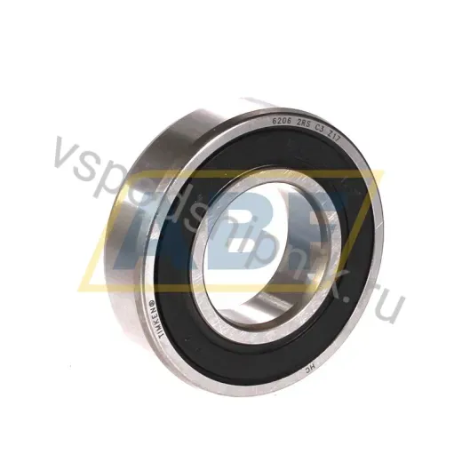 Подшипник шариковый радиальный однорядный 6206-2RSC3 Timken 30×62×16 мм