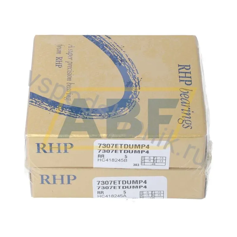 Подшипник шариковый радиально-упорный однорядный 7307ETDUMP4 RHP 360