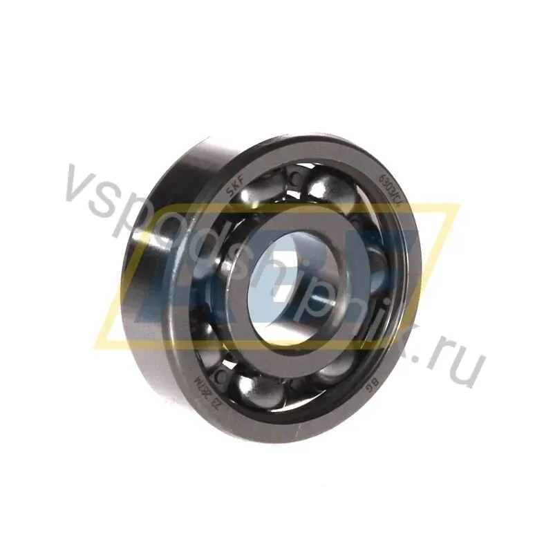 Подшипник шариковый радиальный однорядный 6303/C4 SKF 360