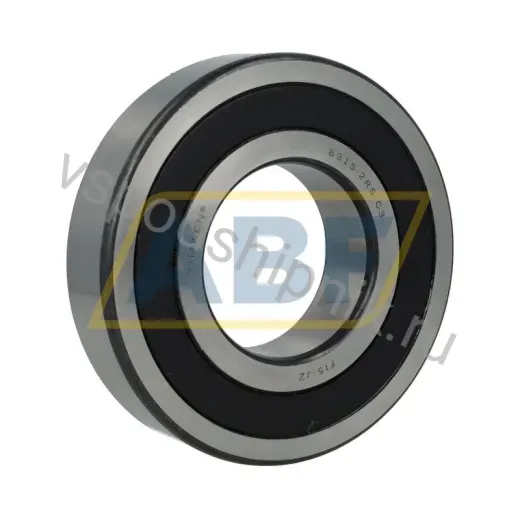 Подшипник шариковый радиальный однорядный 6315 2RS C3 Timken 75×160×37 мм