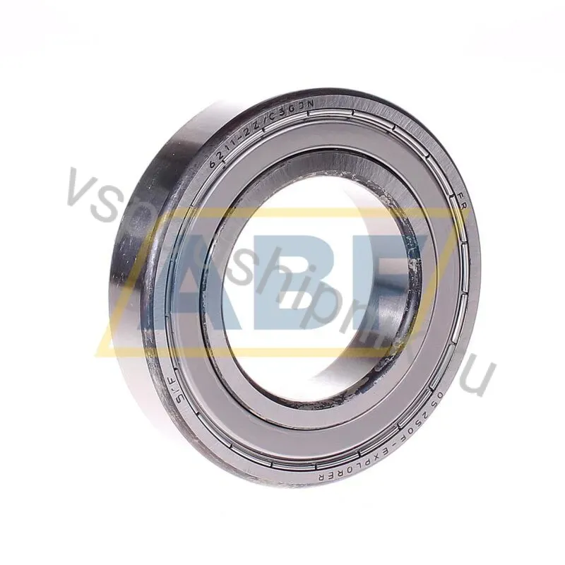 Подшипник шариковый радиальный однорядный 6211-2Z/C3GJN SKF 360