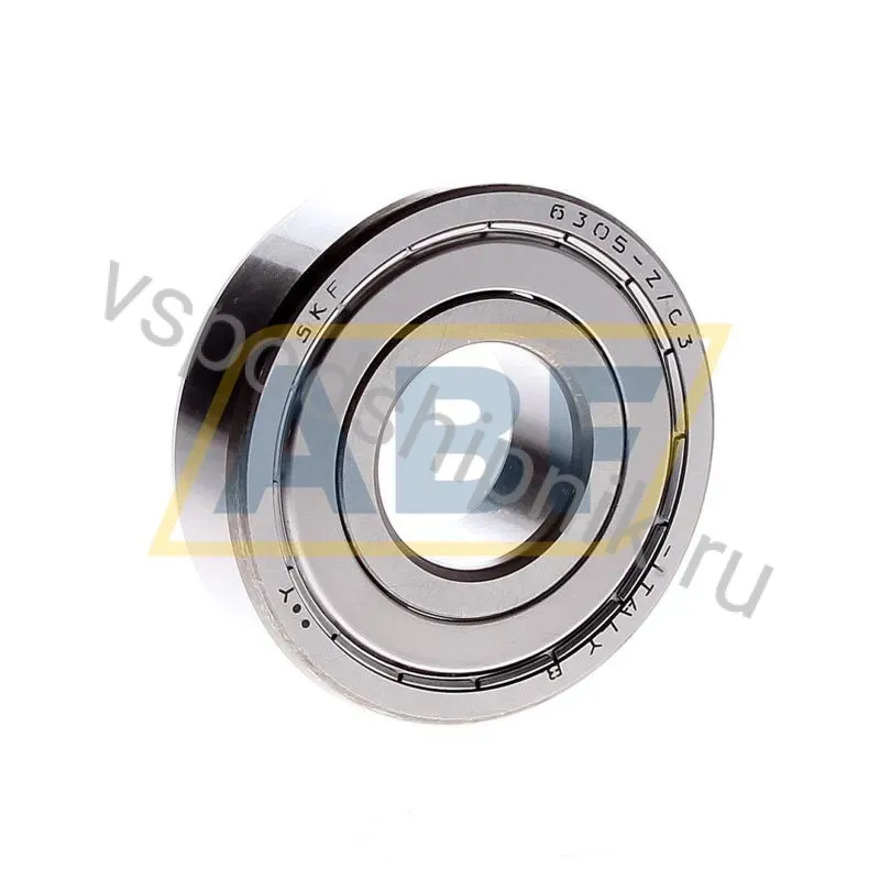 Подшипник шариковый радиальный однорядный 6305-Z/C3 SKF 360