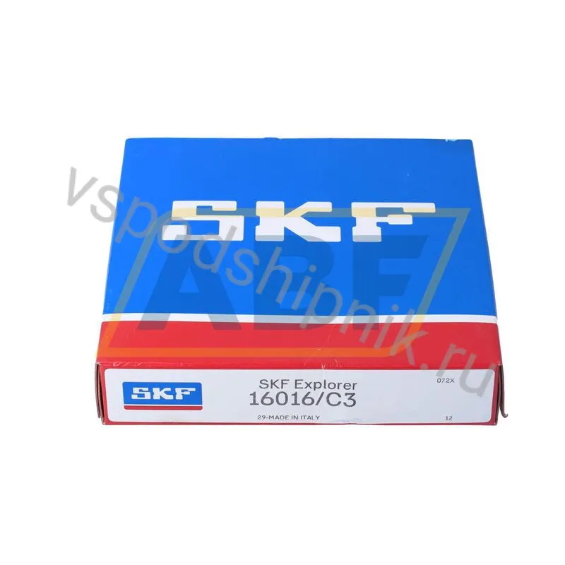 Подшипник шариковый радиальный однорядный 16016/C3 SKF 360