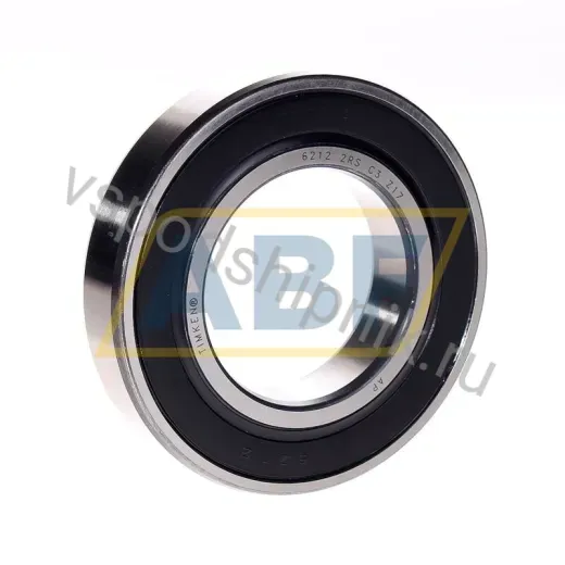 Подшипник шариковый радиальный однорядный 6212-2RSC3 Timken 60×110×22 мм