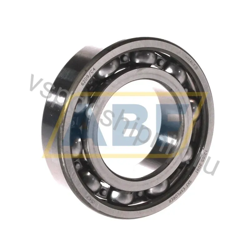 Подшипник шариковый радиальный однорядный 6209/C4 SKF 360