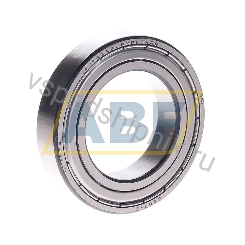 Подшипник шариковый радиальный однорядный 6009-Z SKF 360
