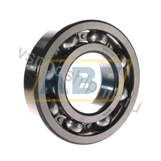 Подшипник шариковый радиальный однорядный 6317-C3 Timken 85×180×41 мм