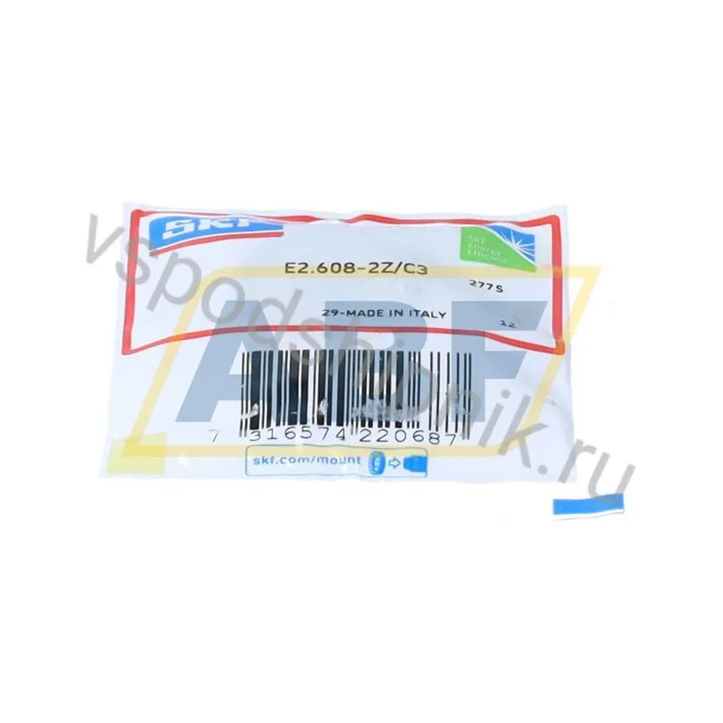 Миниатюрный шариковый подшипник E2.608-2Z/C3 SKF 360