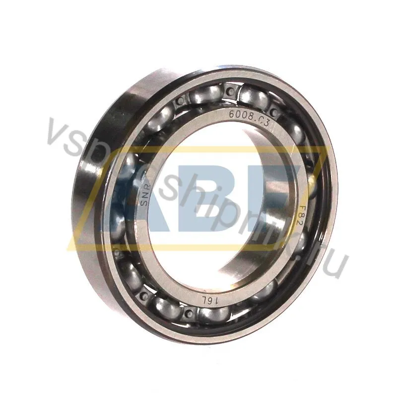 Подшипник шариковый радиальный однорядный 6008.C3 SNR 360