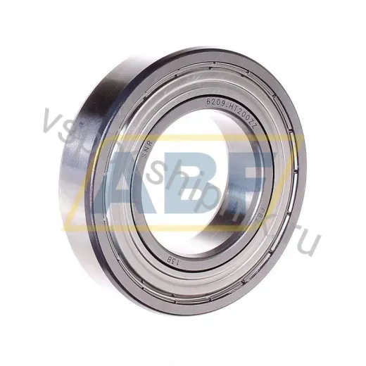 Подшипник шариковый радиальный однорядный 6209HT200 ZZ SNR 45×85×19 мм