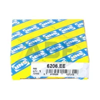 Подшипник шариковый радиальный однорядный 6206EE SNR