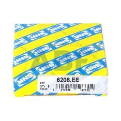 Подшипник шариковый радиальный однорядный 6206EE SNR