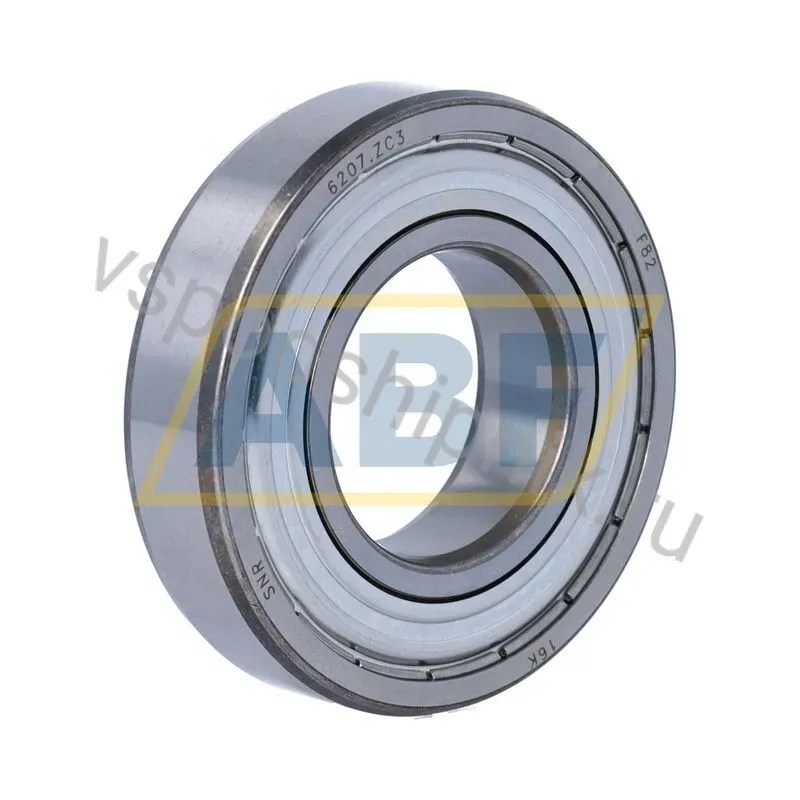 Подшипник шариковый радиальный однорядный 6207ZC3 SNR 360