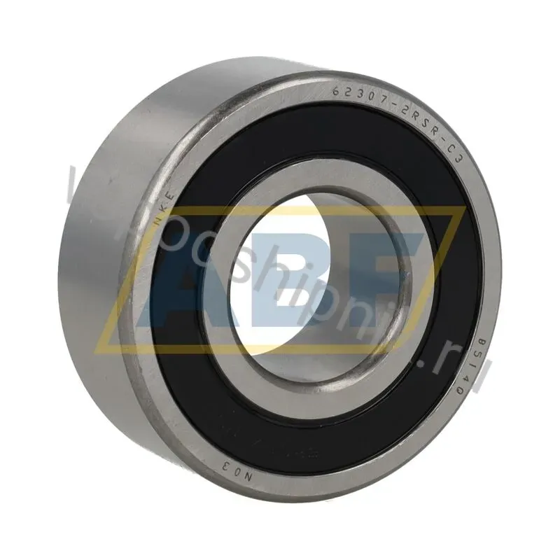 Подшипник шариковый радиальный однорядный 62307-2RSR-C3 NKE 360