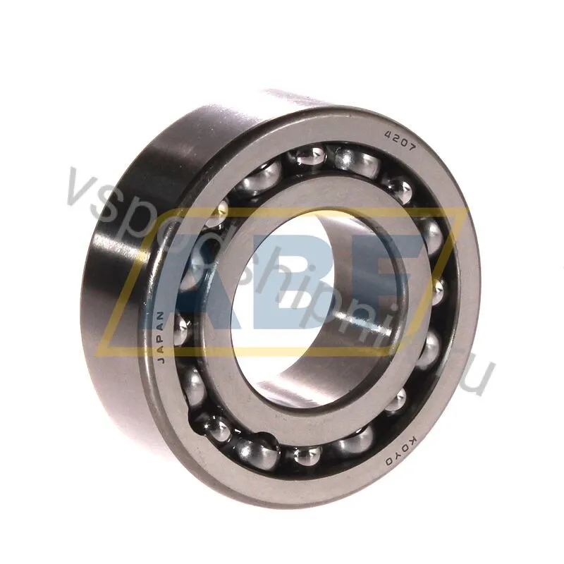Подшипник шариковый радиальный двухрядный 4207 Koyo (JTEKT) 360
