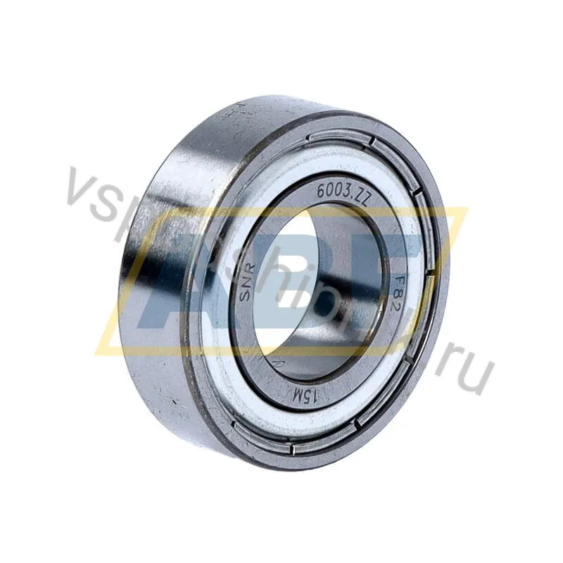 Подшипник шариковый радиальный однорядный 6003ZZ SNR 360