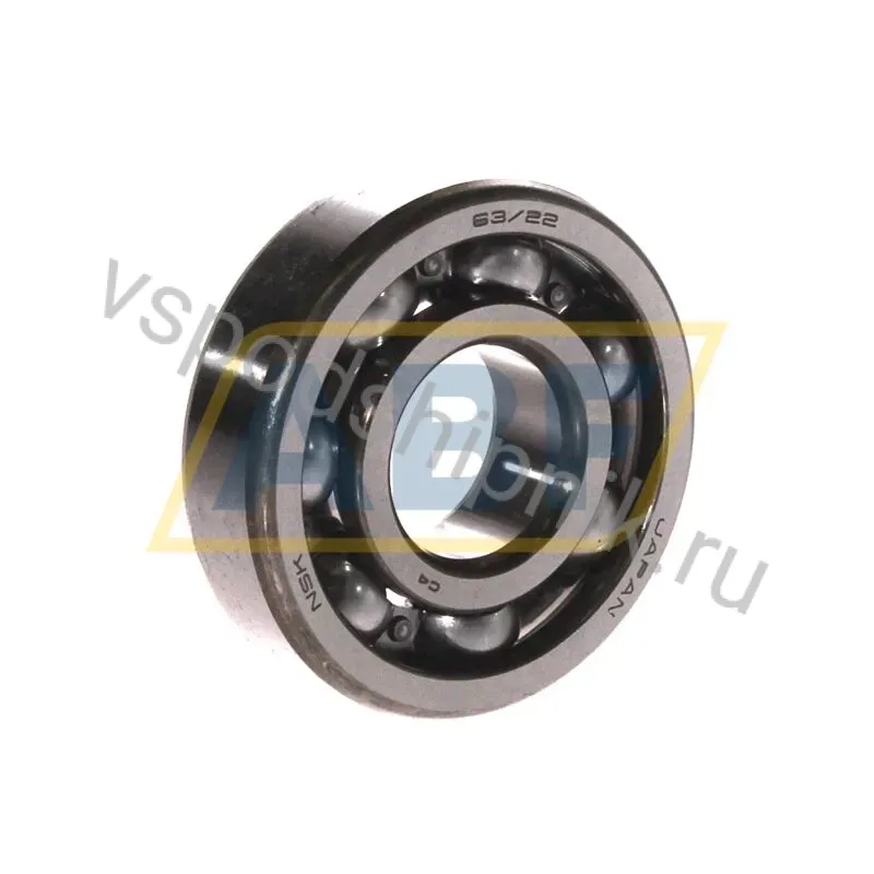 Подшипник шариковый радиальный однорядный 63/22C4 NSK 360