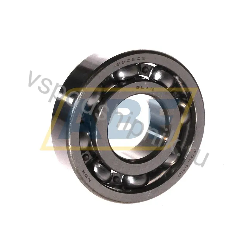 Подшипник шариковый радиальный однорядный 6306C3E NSK 360