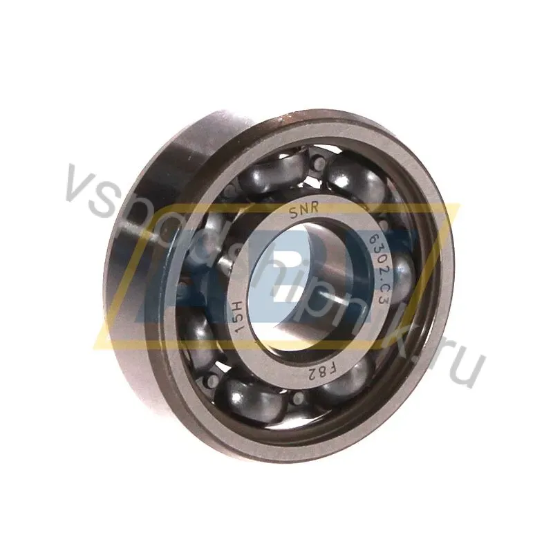 Подшипник шариковый радиальный однорядный 6302.C3 SNR 360