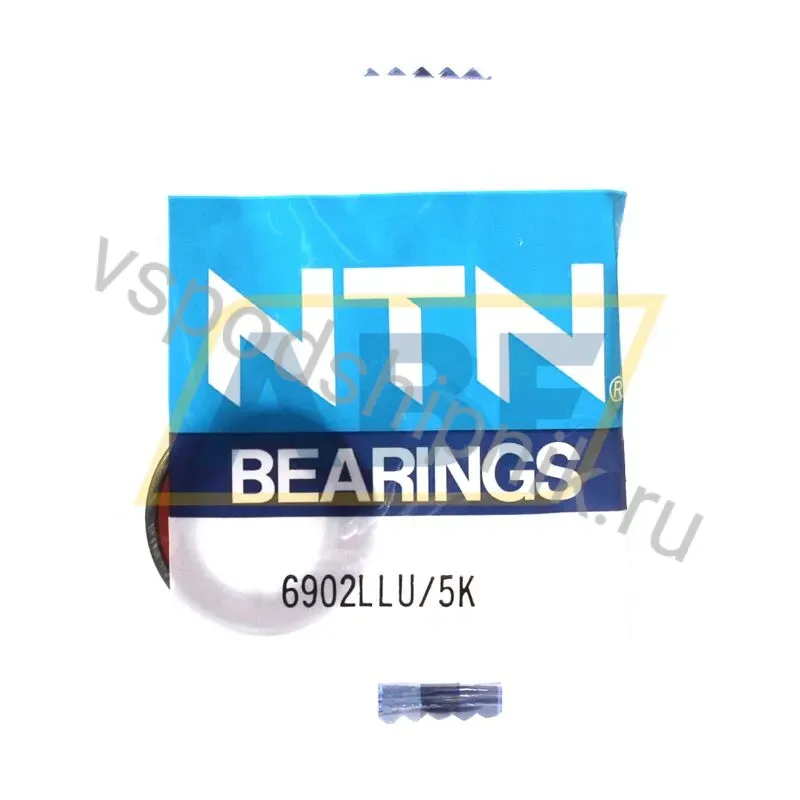 Подшипник шариковый радиальный однорядный 6902LLU/5K NTN 360