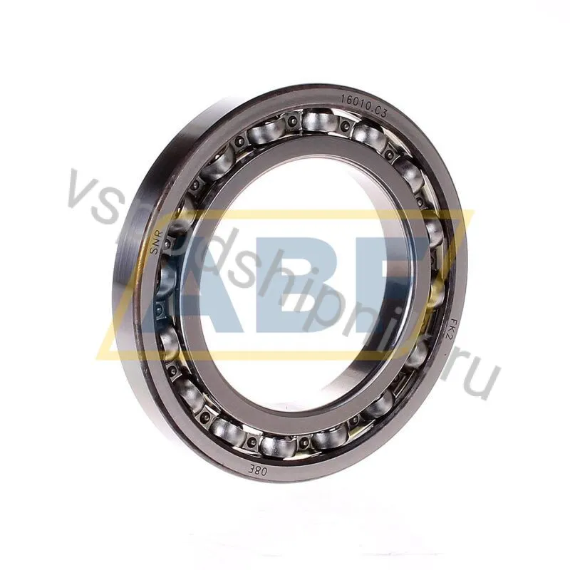 Подшипник шариковый радиальный однорядный 16010C3 SNR 360