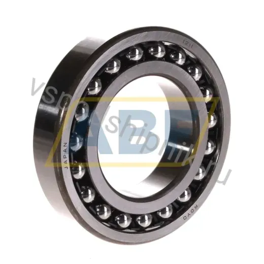 Самоустанавливающийся шариковый подшипник двухрядный 1210 Koyo (JTEKT) 50×90×20 мм