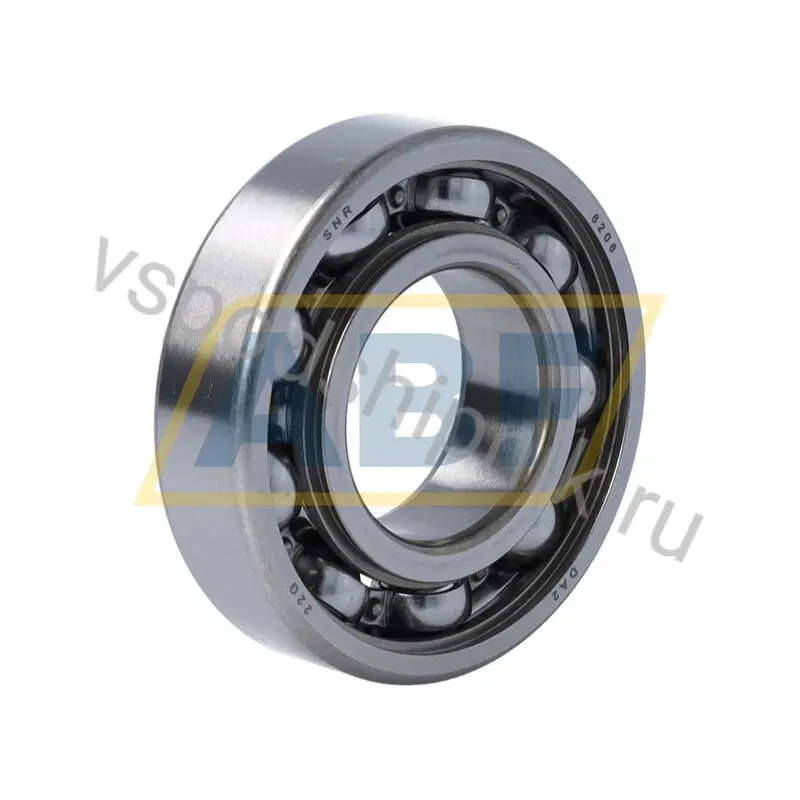 Подшипник шариковый радиальный однорядный 6206 SNR 360