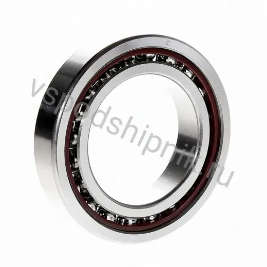Подшипник шариковый радиально-упорный однорядный 7011HV U J74 SNR 55×90×18 мм
