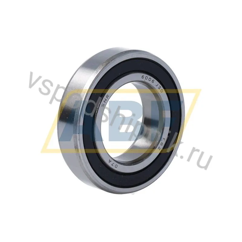 Подшипник шариковый радиальный однорядный 6006.EEC3(J30) SNR 360